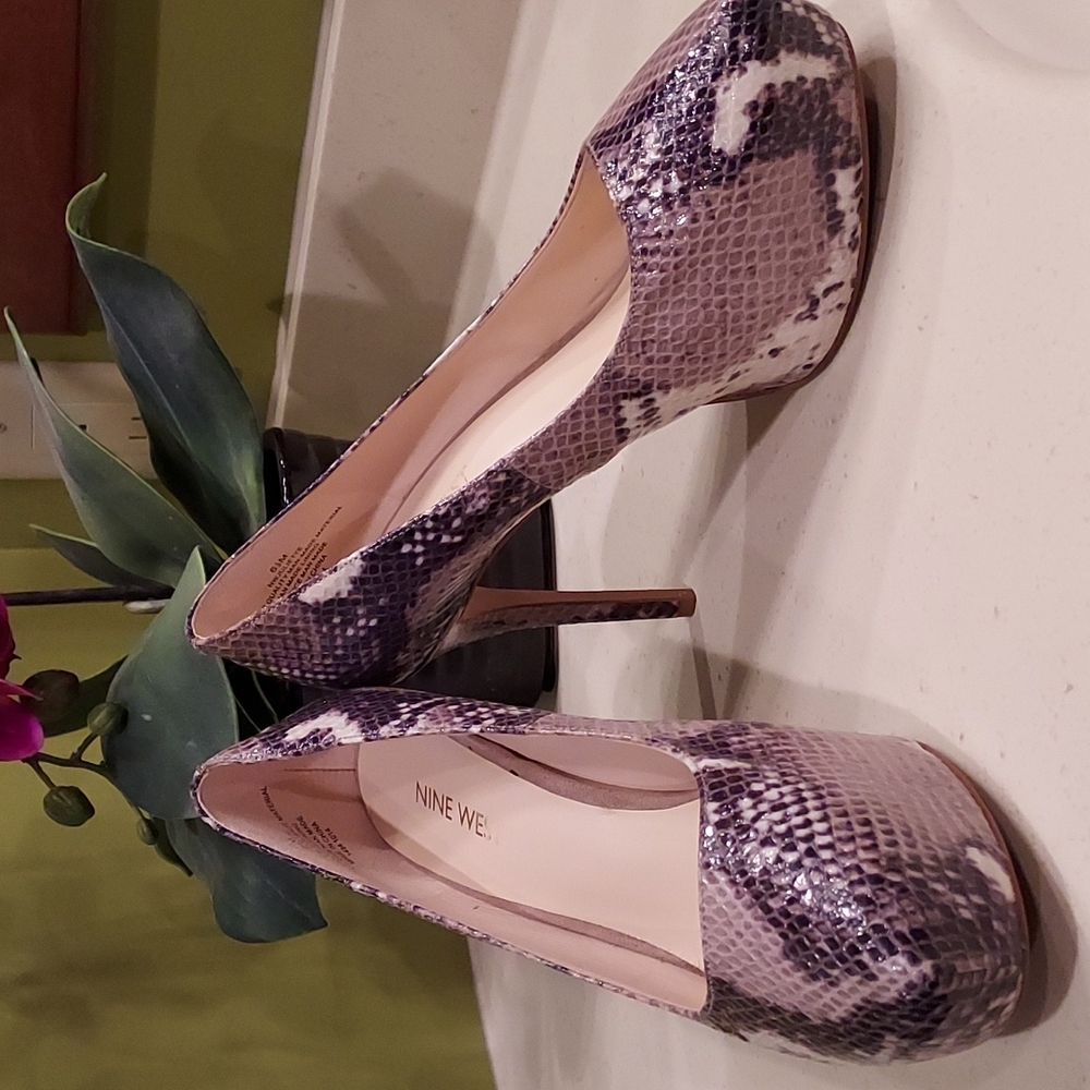 Nine West Juliette platform heels